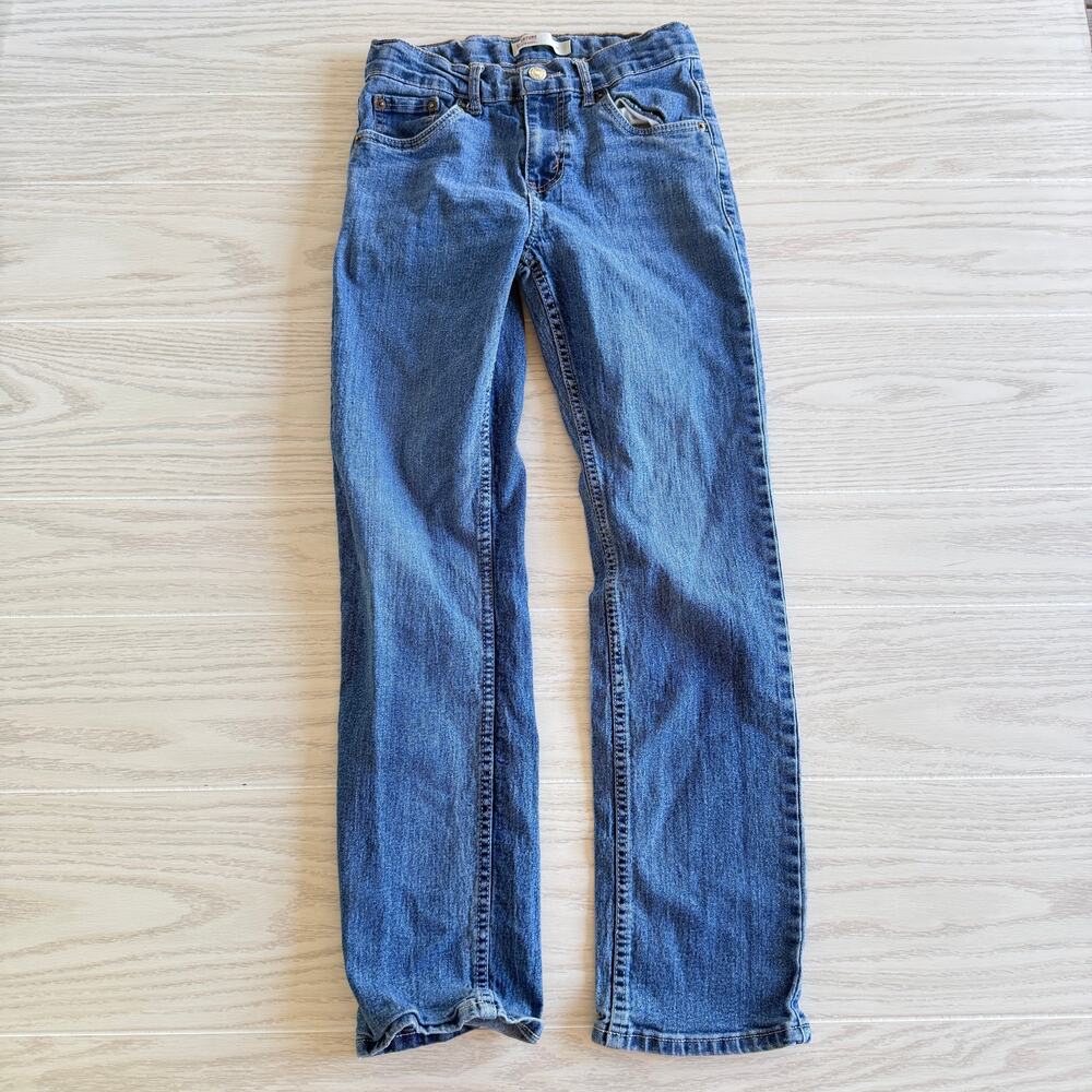 Signature by Levi Strauss Straight Jeans Size 14 Regular Blue Denim